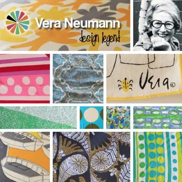 BRIGHTON vintage Vera Neumann collection crossbody black • mod circles - Picture 3 of 9